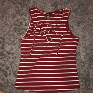 Rue 21 Lace Up Tank